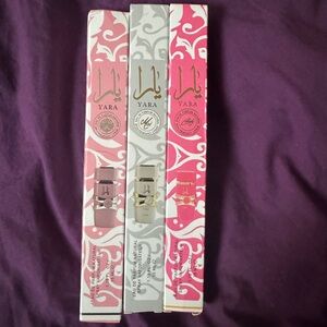 Yara Women's Fragrance Set - Pink, White, Gray